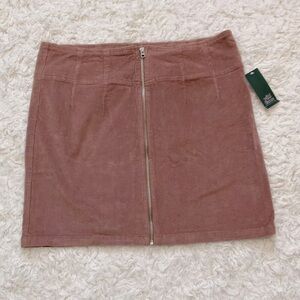 Wild Fable Mauve Corduroy Skirt